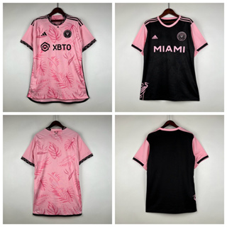 เสื้อกีฬาแขนสั้น ลายทีมชาติฟุตบอล Major League Inter Miami CF 2023-24 Season ชุดเหย้า