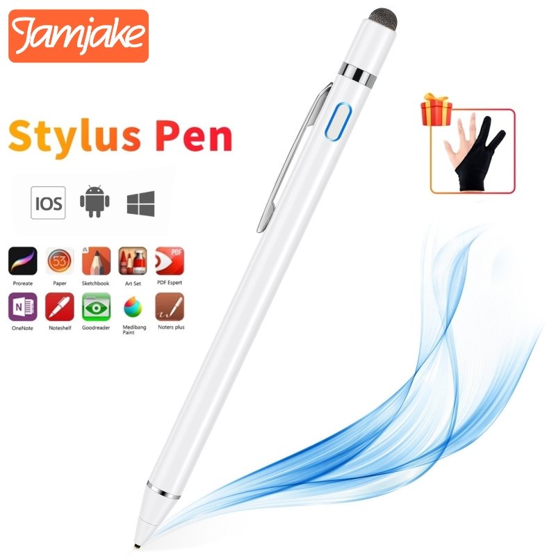 Jamjake ปากกาทัชสกรีน K825 ปากกาไอแพด นำไปใช้กับ Android และ iOS สากล Stylus Pen