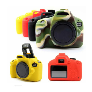 เคสยางซิลิโคนนิ่ม ป้องกันกล้อง สําหรับ Canon EOS 3000D 4000D Rebel T100 DSLR