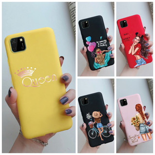 เคสโทรศัพท์มือถือ ซิลิโคนนุ่ม ลายมงกุฎ แฟชั่นหรูหรา สําหรับ Huawei Y5p Honor 9S Y5p Honor 9S