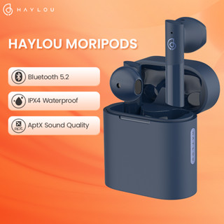 Haylou Moripods T33 หูฟังบลูทูธไร้สาย แบตเตอรี่ยาว 24 ชั่วโมง ความล่าช้าต่ํา 5.2 IPX4