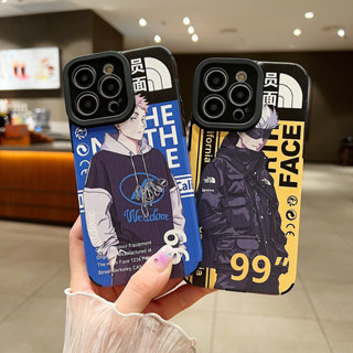 เคสโทรศัพท์มือถือ tpu ลายการ์ตูนโลโก้ Jujutsu Kaisen TNF แฟชั่น สําหรับ iPhone14 14pro 14promax iPhone13 13pro 13promax iPhone12 12pro 12promax iPhone11 11promax x xs xr xsmax 7p