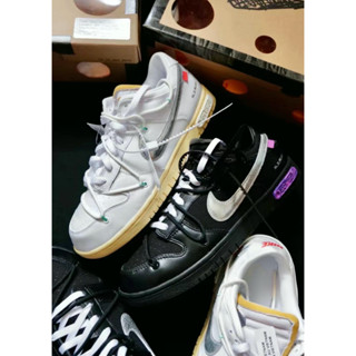 Nike Dunk Low "The 50" NO.1 Joint 03 OF 50 รองเท้าผ้าใบลําลอง ข้อสั้น สีเงิน สีดํา สีเงิน สําหรับผู้ชาย ผู้หญิง เหมาะกับการเล่นกีฬา 2 สี พร้อมส่ง