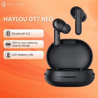 Haylou GT7 Neo หูฟังไร้สาย โหมดเกม ความล่าช้าต่ํา หูฟังบลูทูธ