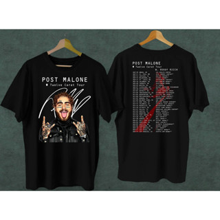 เสื้อยืดพิมพ์ลาย  Post Malone Twelve Carat Tour 2022 Shirt ราคาถูก