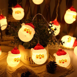สายไฟ LED ลวดทองแดง กันน้ํา สําหรับตกแต่งปาร์ตี้คริสต์มาส 1.5 เมตร