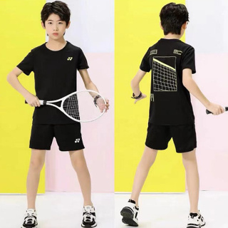 เสื้อกีฬาแขนสั้น ลายทีม New Yonex Badminton Jersey แบบแห้งเร็ว สําหรับเด็กผู้ชาย และผู้หญิง 2023