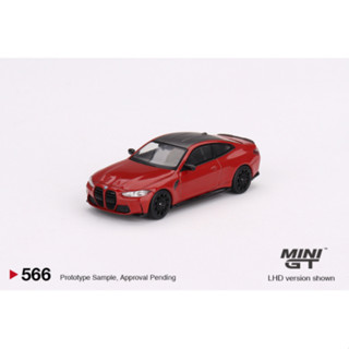 Mgt 1: 64 BMW M4 Competition (G82) Toronto โมเดลรถยนต์ โลหะ สีแดง MGT00566-CH