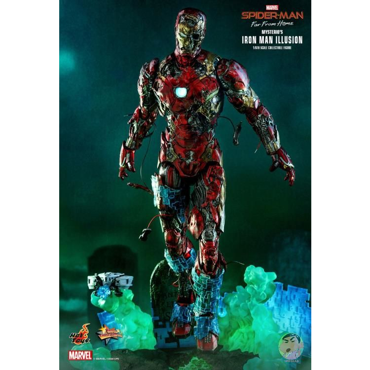 Hot Toys MMS580 Mysterio's Iron Man Illusion 1/6 Scale Collectible Figure