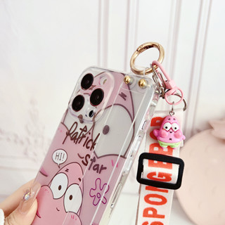 เคสโทรศัพท์มือถือ ลาย Patrick Star สําหรับ Vivo Y35 2022 Y112019 เคสโทรศัพท์มือถือ ซิลิโคนนิ่ม ลายการ์ตูนสพันจ์บ็อบน่ารัก พร้อมอุปกรณ์เสริม สําหรับ y21 Y12 y02 Y15S Y17 Y3 Y16 Y51 Y31 Y20i Y22 Y21S Y50