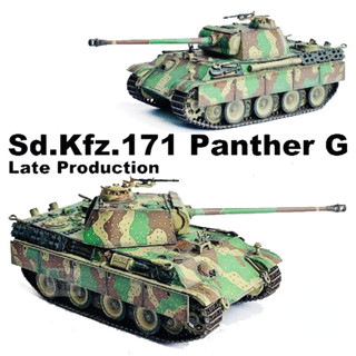 โมเดลรถถัง 1/72 Sd.Kfz.171 Panther G Panther G Tank ของเล่นสําหรับเด็ก