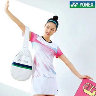 Yonex เสื้อกีฬาแบดมินตัน แขนสั้น แบบแห้งเร็ว เหมาะกับฤดูร้อน สําหรับผู้ชาย และผู้หญิง