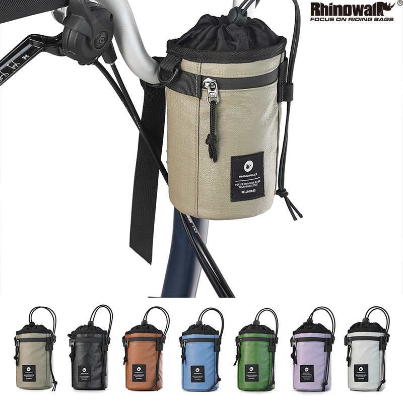 Rhinowalk กระเป๋าใส่ขวดน้ําติดแฮนด์จักรยาน อเนกประสงค์ (1.6 ลิตร)