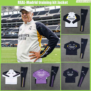 เสื้อวอร์มแขนยาว Real Madrid RMD สไตล์สปอร์ต