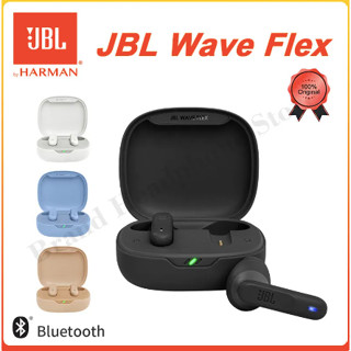 JBL Wave Flex Bluetooth 5.0 True Wireless Earbuds In-Ear Headphones Deep Bass Sound Earphones Built-in Mic Waterproof