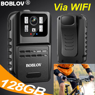 Boblov กล้องบันทึกวิดีโอ 880A HD 1080P 128GB 1050Mah 5H เวอร์ชั่นกลางคืน กันน้ํา สําหรับรถจักรยานยนต์ Vlogging