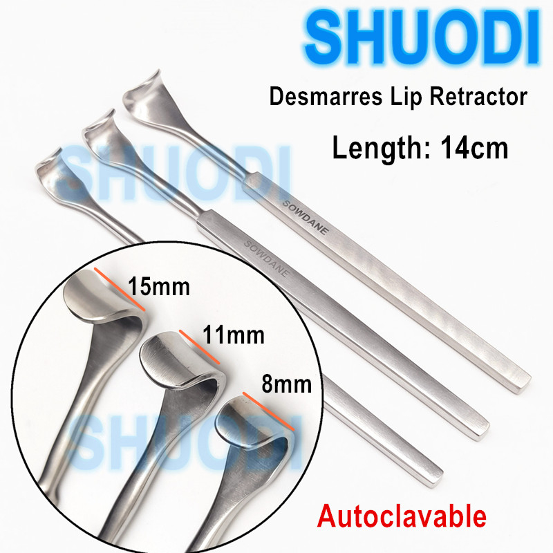 ทันตกรรม Implant Desmarres Lip Retractor Cheek Retractor ปากเปิดสแตนเลส Autoclavable
