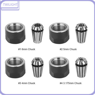 Er11 อะไหล่หัวจับคอลเล็ต สําหรับเครื่องแกะสลัก CNC Milling