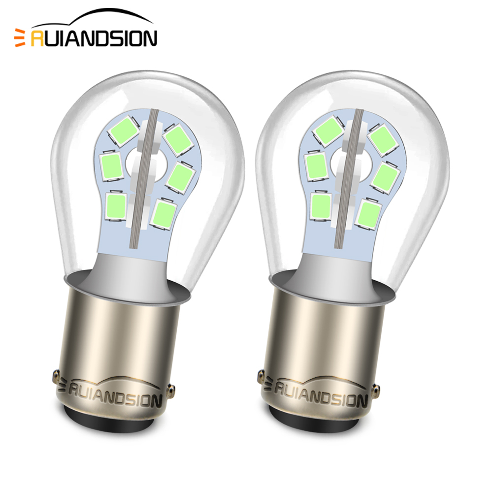 หลอดไฟถอยหลัง LED BA15D AC DC 12V 24V 48V สว่างมาก สําหรับรถยนต์ รถจักรยานยนต์ 2 ชิ้น - รูปที่ 5