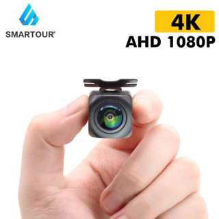 Smartour กล้องมองหลัง AHD 1080P CCD พร้อมเลนส์ฟิชอาย มองเห็นที่มืด สําหรับเครื่องเล่นมอนิเตอร์รถยนต์