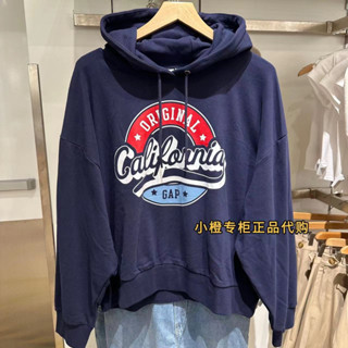 เสื้อกันหนาว มีฮู้ด ทรงหลวม ลายโลโก้ California 38KMSK