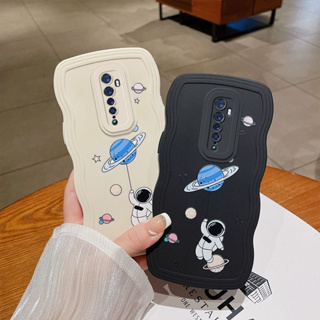 เคสซิลิโคนนิ่ม ลายนักบินอวกาศ สําหรับ OPPO Reno2F Reno2Z OPPO Reno Reno2 Reno5 Reno6 case A9 2020 A5 2020 Reno3 case Reno8T Reno8Z