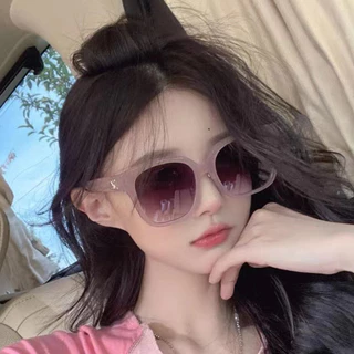 แว่นตากันแดดแฟชั่นเกาหลี ทรงสี่เหลี่ยม ป้องกันรังสียูวี คุณภาพสูง ให้เป็นของขวัญได้ สําหรับผู้ชาย และผู้หญิง