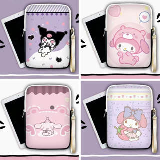 ⭐️Kuromi &amp; Melody &amp; Cinnamoroll ⭐️PU Waterproof Computer bag Cartoon Sanrio laptop bag 13inch 12 13 14 15 inches iPad Bag For iPad10.2 Pro11 10.5