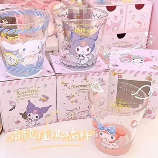 Sanrio แก้วน้ําดื่ม ลายการ์ตูนคิตตี้ ซินนาม่อนโรล น่ารัก ของขวัญ สําหรับเด็กผู้หญิง