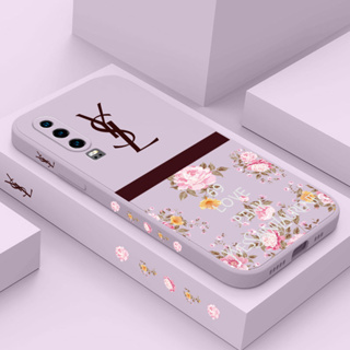 เคสโทรศัพท์มือถือ ซิลิโคน ลายดอกไม้ สําหรับ Huawei P30 P20 Pro Lite