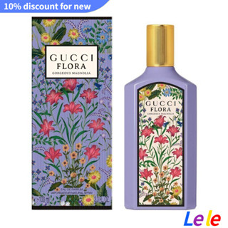 【SUVI】New GUCCI Gucci 23 Gucci Flora Gorgeous Magnolia Womens Perfume Dream Purple Fragrance New 100ml ใหม่ น้ําหอมผู้หญิง กลิ่นดรีมม่วง 100 มล.