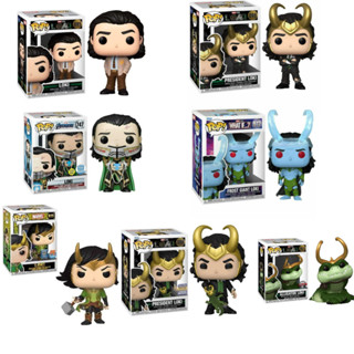 Funko Pop! โมเดลฟิกเกอร์ไวนิล Marvel LOKI Alligator President LOKI ของเล่นสําหรับเด็ก