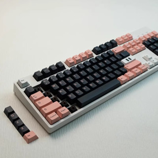 Gmk ปุ่มกดคีย์บอร์ด 140 คีย์ PBT ลายเชอร์รี่ ย้อมสี สําหรับคีย์บอร์ด Mechanical