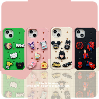 เคสป้องกันโทรศัพท์มือถือ ลายการ์ตูน ถอดออกได้ สําหรับ iPhone 14promax 13pro 12 11