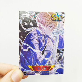 Sao การ์ดตัวละครอนิเมะ Eugeo UV เลเซอร์ Starlight Flash Process Limited Sales NO.Card Rank:SMP การ์ดหนา 88*63*2.4 มม.