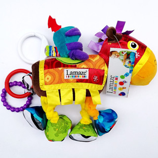 Lamaze ของเล่นเขย่าแล้วมีเสียง รูปสัตว์ อัศวิน ม้า เสริมพัฒนาการเด็ก