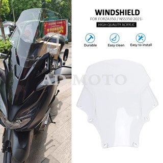 กระจกหน้ารถจักรยานยนต์ อุปกรณ์เสริม สําหรับ HONDA Forza350 NSS350 Forza 350 NSS 350 2021-2023