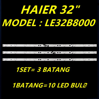 ใหม่ หลอดไฟแบ็คไลท์ LED LE32B8000 32 นิ้ว 32B8000 LED315D10-07(B) 3 ชิ้น ต่อชุด