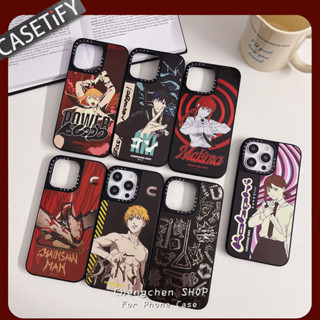 Casetify เคสโทรศัพท์มือถือกระจก ลายเลื่อยโซ่ สําหรับ Iphone 13Promax 14Pro 13 11 12Promax 13Promax 12 13 14