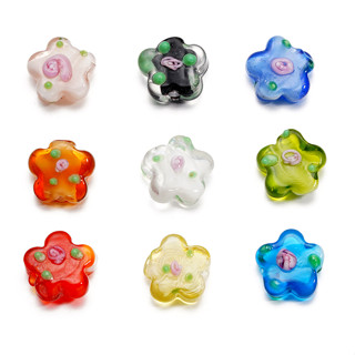 St.kunkka ลูกปัดแก้ว รูปดาวห้าแฉก พร้อมรู สําหรับทําเครื่องป…