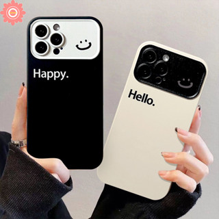 เคสโทรศัพท์มือถือ แบบนิ่ม ลายหน้ายิ้ม กันกระแทก สําหรับ IPhone 11 15 Pro Max 7 6s 8 6 Plus 13 12 14 Pro Max 15 Plus XR XS X Max SE 2020