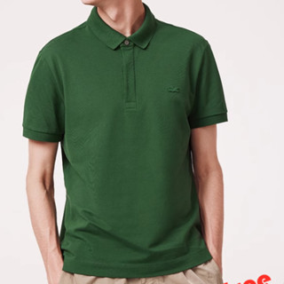 เสื้อโปโลผู้ชาย lacoste ออฟฟิศ เสื้อเชิ้ตแขนสั้น