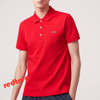 เสื้อคอปกปัก POLO เสื้อโปโลแขนสั้น Lacoste เสื้อโปโล แขนสั้น สําหรับผู้ชาย