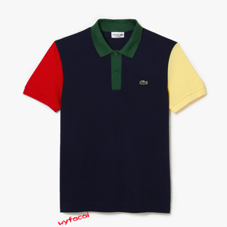 เสื้อโปโล Lacoste เสื้อคอปกปัก POLO เสื้อโปโลแขนสั้น