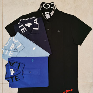 เสื้อโปโลคอ Lacoste เสื้อคอปกปัก POLO เสื้อโปโลแขนสั้น