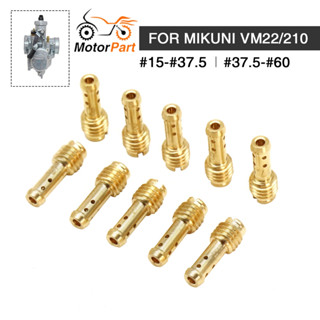 MOTOPARTS SHOP VM/22/210 10Pcs 8 Bleed Holes Idle Jets Carburetor Pilot Jet  Intake Parts Replacement For MIKUNI VM/TM/TMX