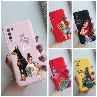 เคสโทรศัพท์มือถือ TPU แบบนิ่ม ป้องกันกล้อง สีแคนดี้ สําหรับ Honor 10X Lite