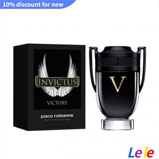 【SUVI】Paco Invictus Victory Brave Mens Black Cup Perfume EDP 100ml น้ําหอมผู้ชาย สีดํา