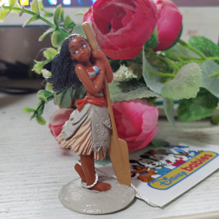 ตุ๊กตาฟิกเกอร์ Disney Princess Moana ขนาด 8.5 ซม. สําหรับตกแต่งบ้านตุ๊กตา