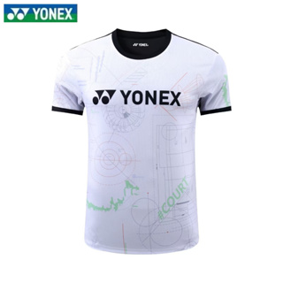 Yonex ชุดกีฬาวอลเลย์บอล แขนสั้น ระบายอากาศ แห้งเร็ว แฟชั่นฤดูร้อน สําหรับเด็กผู้ชาย และผู้หญิง 2023